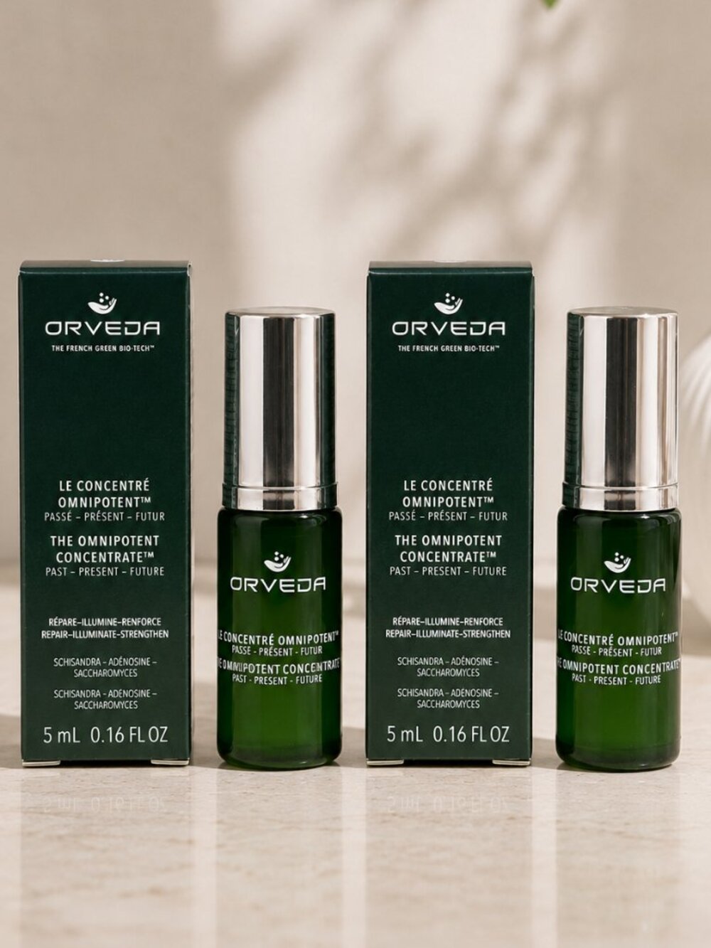 Orveda The Omnipotent Concentrate Deluxe Travel Set Bundle 5ml x 2